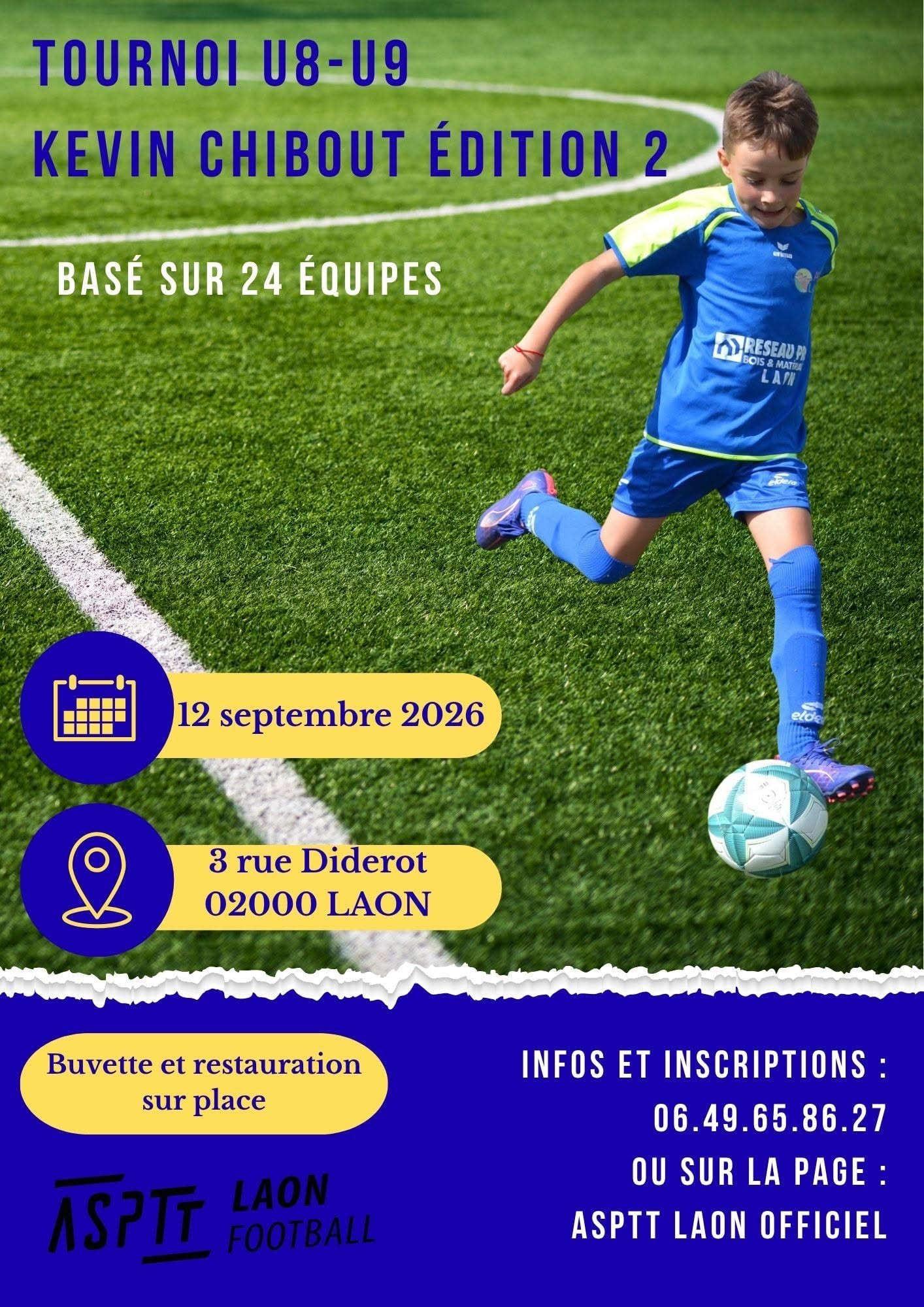 Tournoi U8-U9 Kevin Chibout – Édition 2