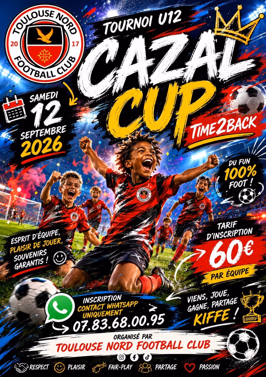 CAZAL CUP Time2Back U12 2026