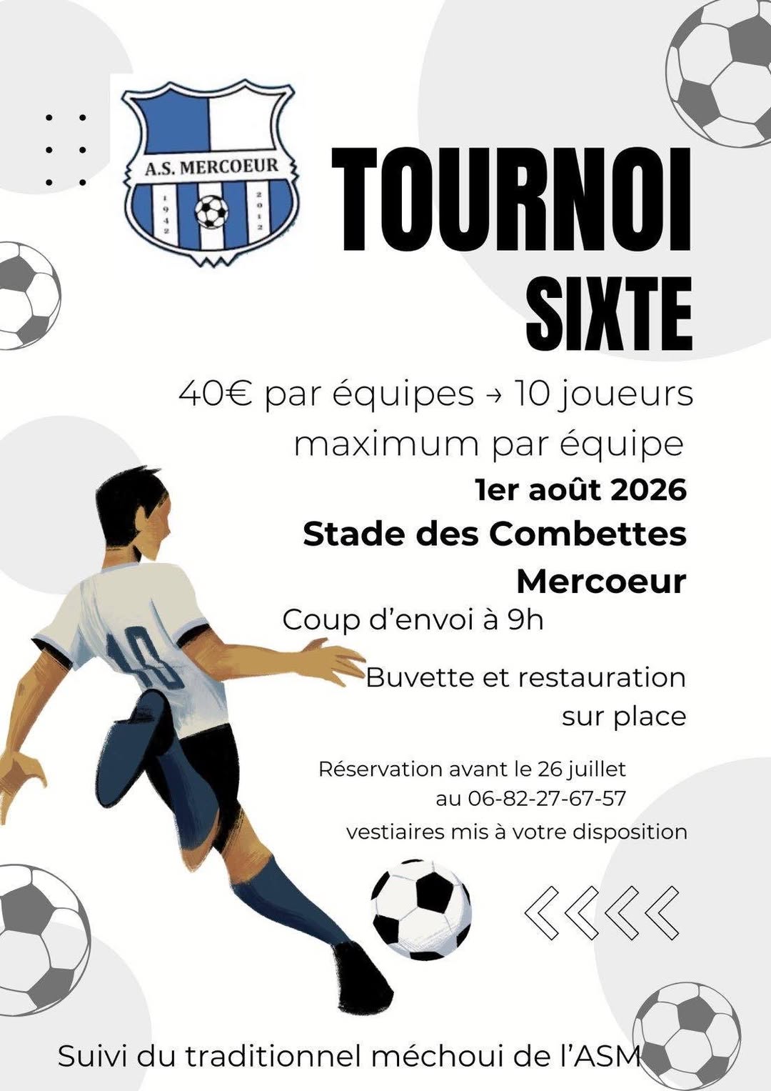Tournoi de sixte de l'AS Mercoeur
