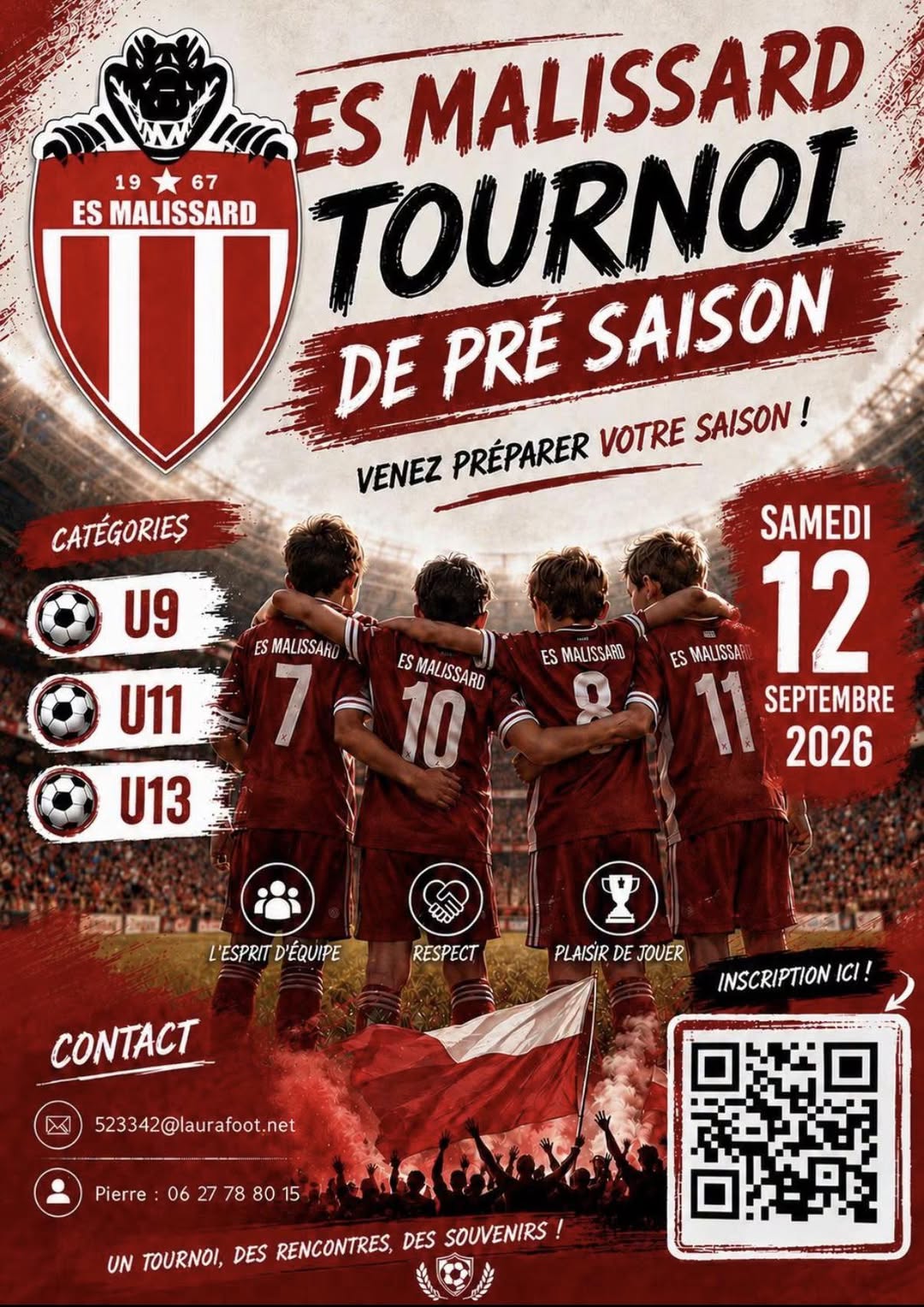 Tournoi de Pré-Saison ES Malissard 2026