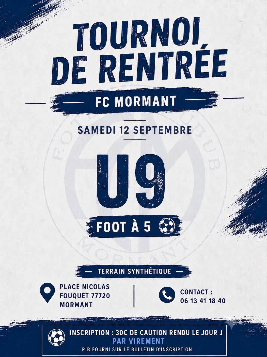 Tournoi de football du FC Mormant