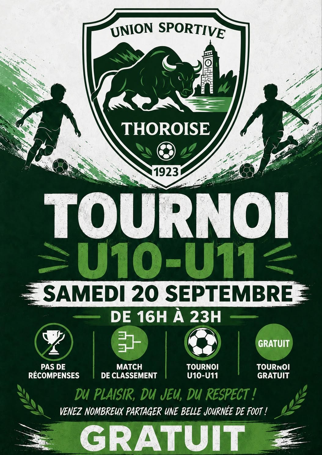 Tournoi de football U10 et U11 - US Thoroise