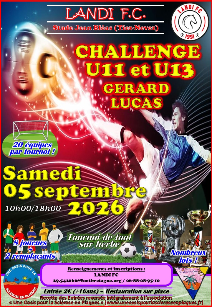 Tournoi de football U11 et U13 - Landi FC