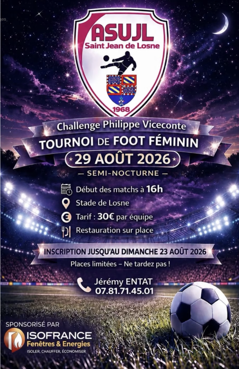 Challenge Philippe Viceconte - ASUJL Saint Jean de Losne