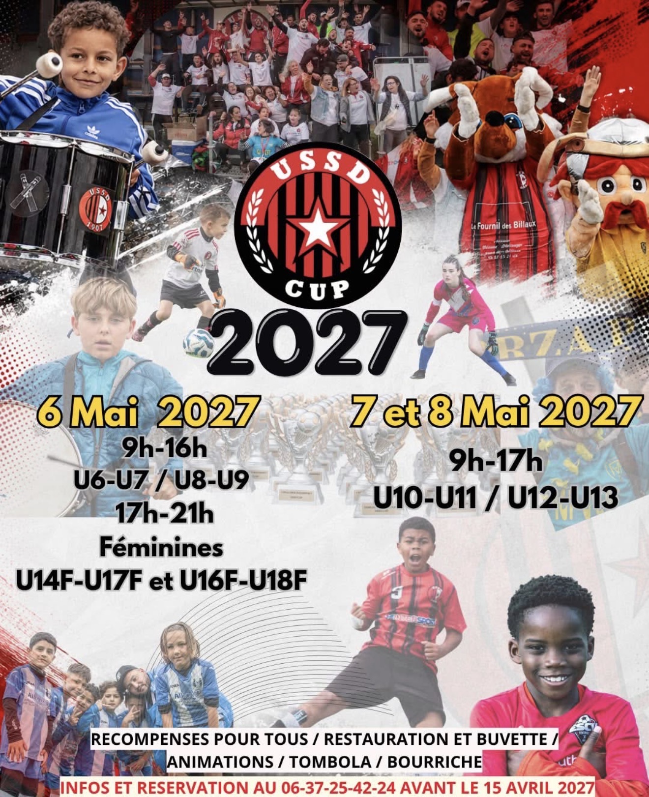 Tournoi de football U6, U7, U8, U9, U10, U11, U12 et U13 à Saint-Denis - Union Sportive Saint-Denis-de-Pile