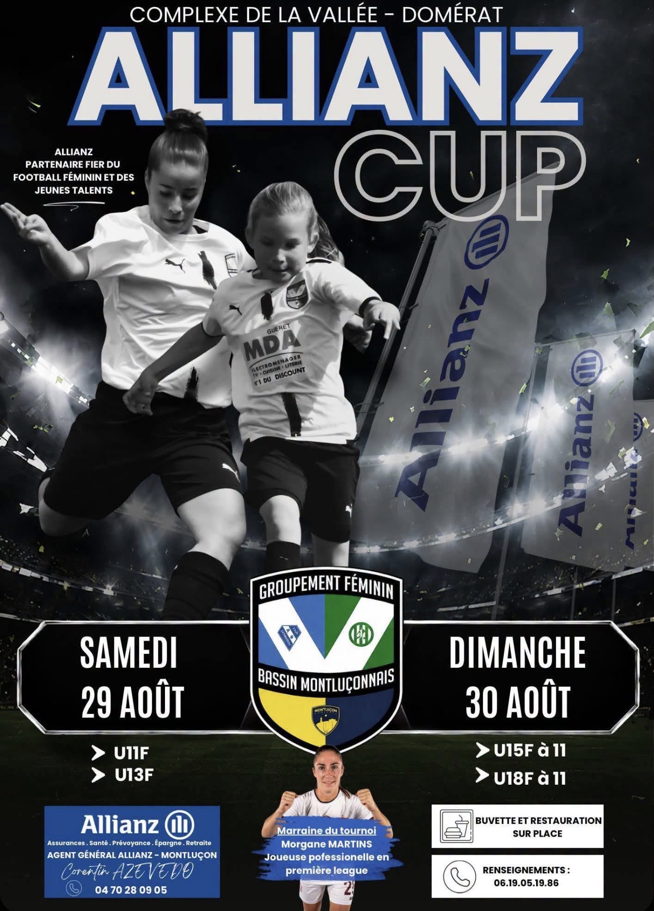 ALLIANZ CUP 2026 à Domérat - Groupement Féminin du Bassin Montluçonnais