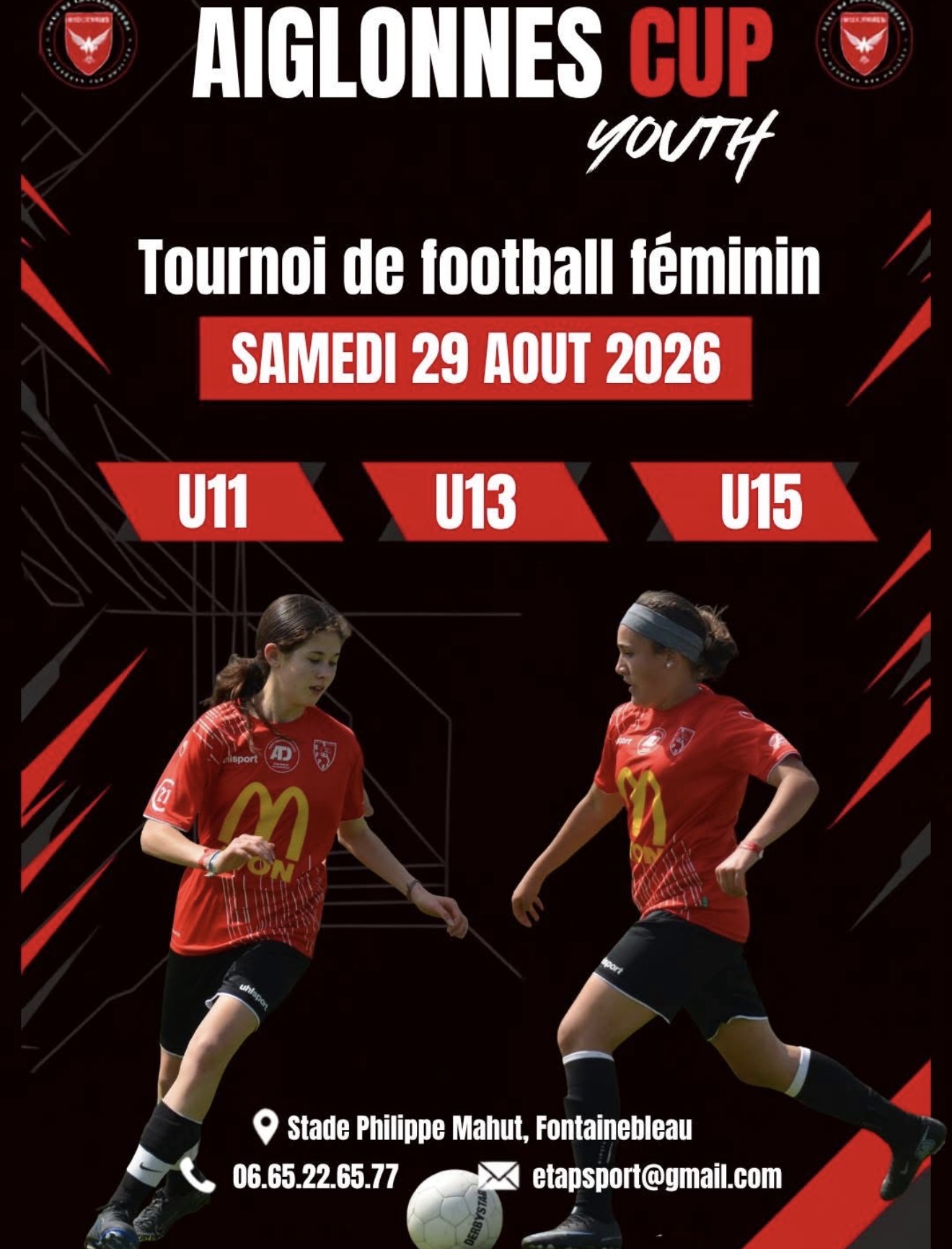 Aiglonnes Cup 2026 à Fontainebleau - Entente Football Pays de Fontainebleau