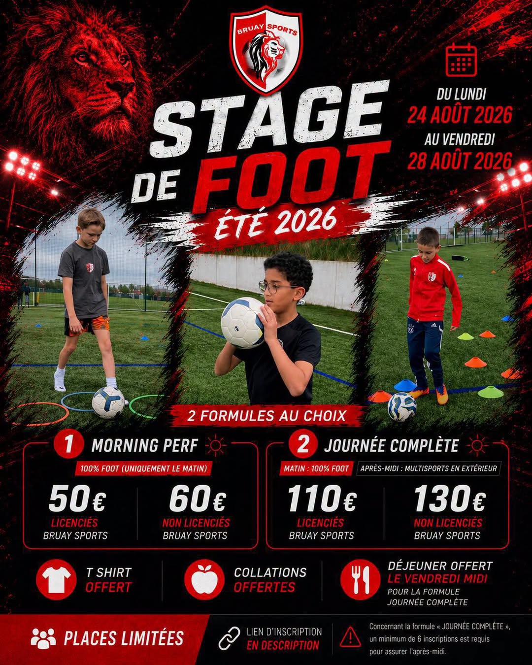 Stage de football à Bruay-sur-l’Escaut — Bruay Sports